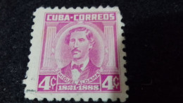 CUBA- 1930--1955-  4  C.    DAMGALI - Oblitérés