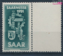 Saarland 306 (kompl.Ausg.) Postfrisch 1951 Saarmesse (10357410 - Oblitérés