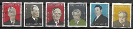 AUSTRALIE   -  1975.  Célébrités .  Oblitérés.  Série Complète - Used Stamps