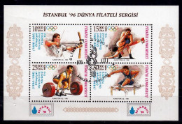 Turkije Blok Mi 31 Istanbul 96 Gestempeld - Used Stamps