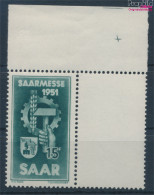 Saarland 306 (kompl.Ausg.) Postfrisch 1951 Saarmesse (10357412 - Usati