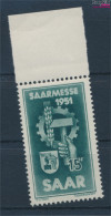 Saarland 306 (kompl.Ausg.) Postfrisch 1951 Saarmesse (10357416 - Usados