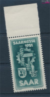 Saarland 306 (kompl.Ausg.) Postfrisch 1951 Saarmesse (10357416 - Usati