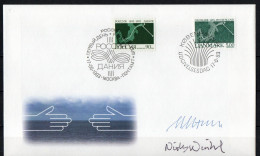 Martin Mörck. Denmark1993. 500 Anniv Of Diplomatic Relations Between Denmark And Russia. Michel 1056 FDC. Signed. - FDC