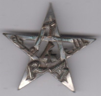 4e Régiment Tirailleurs Marocains  - Insigne  Drago O. Métra - Hueste