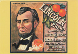 CPSM Publicité-Lincoln-Sunkist Orange Label     L2797 - Advertising