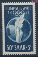 Saarland 315 Postfrisch 1952 Olympiade (10357392 - Oblitérés