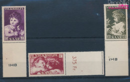Saarland 344-346 (kompl.Ausg.) Postfrisch 1953 Volkshilfe (10357390 - Oblitérés