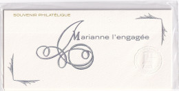 France Bloc Souvenir N°145/145C - Marianne L'Engagée - Sous Blister - Neuf ** Sans Charnière - TB - Souvenir Blokken