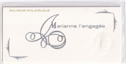 France Bloc Souvenir N°145/145C - Marianne L'Engagée - Sous Blister - Neuf ** Sans Charnière - TB - Souvenir Blocks