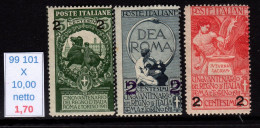 Unità D'Italia Soprastamptati - Mint/hinged