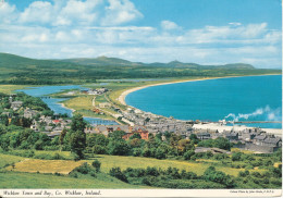 Ireland Postcard Sent To USA 25-7-1967  Wicklow Town And Bay - Wicklow