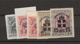 1935 MNH Greece Mi 383-879 Postfris** - Neufs