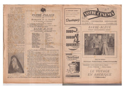 BRUXELLES Programme Cinémas 1951 - Programme