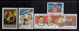 RUSSIA 1983  SCOTT #5125,5126,5137,5138,5141  USED - Gebruikt