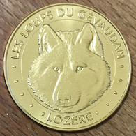 48 LOUPS DU GÉVAUDAN LOZÈRE TÊTE LOUP MDP 2018 MÉDAILLE SOUVENIR MONNAIE DE PARIS JETON TOURISTIQUE TOKENS MEDALS COINS - 2018