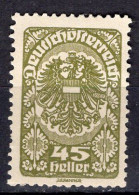 K3269 - AUSTRIA Yv N°201 * - Ungebraucht