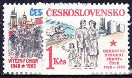 ** Tchécoslovaquie 1983 Mi 2703-4 (Yv 2523-4), (MNH)** - Nuevos