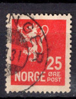 Q7576 - NORWAY NORVEGE Yv N°116 - Used Stamps