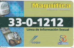 BOLIVIA - 33-0-1212 Linea De Informacion Sexual, 03/03, Used - Bolivië