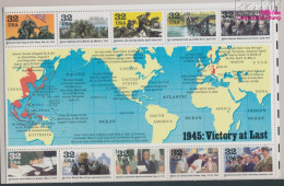 USA Block37 (kompl.Ausg.) Postfrisch 1995 Geschichte Des II.Weltkrieges (10368272 - Nuovi