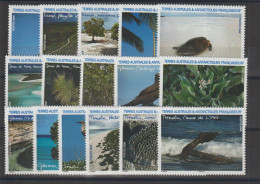 TAAF 2009 Timbres Issus Du Carnet De Voyage 535-550, 16 Val ** MNH - Neufs