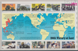 USA Block37 (kompl.Ausg.) Postfrisch 1995 Geschichte Des II.Weltkrieges (10368273 - Nuovi