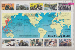 USA Block37 (kompl.Ausg.) Postfrisch 1995 Geschichte Des II.Weltkrieges (10368287 - Nuovi