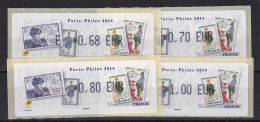 France Timbres De Distributeurs  N°1187 - 4 Valeurs - Neuf ** Sans Charnière - TB - 2010-... Viñetas De Franqueo Illustradas