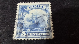 CUBA- 1930--1955-  5  C.    DAMGALI - Used Stamps