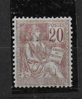 FRANCE Neuf * Yvert N° 113 Bon Centrage - Unused Stamps