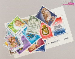 Luxemburg Postfrisch Medaillen 1985 Waffenstillstand, Papst, Musik U.a.  (10368138 - Unused Stamps