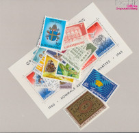 Luxemburg Postfrisch Medaillen 1985 Waffenstillstand, Papst, Musik U.a.  (10368149 - Unused Stamps