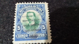 CUBA- 1930--1955-  5  C.    DAMGALI - Usados