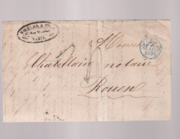 Lettre De Paris à Rouen Du 23 Mars 1836 - 1801-1848: Precursores XIX