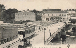 épinal * Le Pont Carnot Et La Moselle * Tram Tramway - Epinal