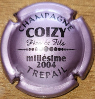 Capsule Champagne COIZY Père & Fils Série Millésime 2004, Rose Violet Nr 10 - Other & Unclassified