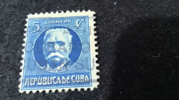 CUBA- 1930---  5  C.    DAMGALI - Gebruikt