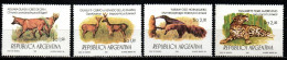 Argentinien 1983 - Mi.Nr. 1631 - 1634 - Postfrisch MNH - Tiere Animals - Ungebraucht