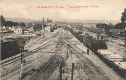 Les Laumes * Alésia * Vue Générale Sur La Gare * Wagons * Ligne Chemin De Fer - Sonstige & Ohne Zuordnung