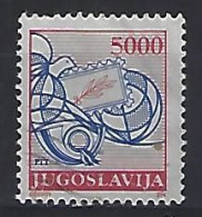 Jugoslavia 1989  Postdienst (o) Mi.2327 A - Usati