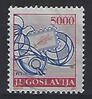 Jugoslavia 1989  Postdienst (o) Mi.2327 A - Gebruikt