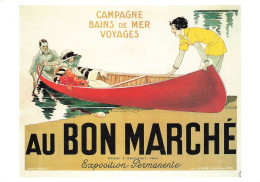 CPSM Publicité-Au Bon Marché-René Vincent    L2797 - Pubblicitari