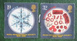 Royal Microscopical Society RMS Mi (1218 1221) 1989 Used Gebruikt Oblitere ENGLAND GRANDE-BRETAGNE GB GREAT BRITAIN - Used Stamps