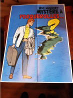 Affiche  Ric Hochet  Mystere A Porquerolle - Posters