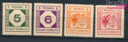 Görlitz 13-16 (kompl.Ausg.) Postfrisch 1945 Ziffer Und Wappen (10348264 - Autres & Non Classés