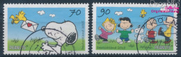 BRD 3371-3372 (kompl.Ausg.) Selbstklebende Ausgabe Gestempelt 2018 Peanuts (10352047 - Gebraucht