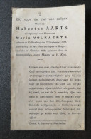 HUBERTUS AARTS ° VALKENBURG 1855 + BORGERHOUT 1939 / MARIA VOLKAERTS - Imágenes Religiosas