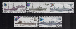 RUSSIA 1983  SCOTT #5157-5161  USED - Gebruikt