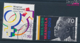 BRD 3403,3404 (kompl.Ausg.) Gestempelt 2018 Magnus Hirschfeld, Nelson Mandela (10352033 - Gebraucht